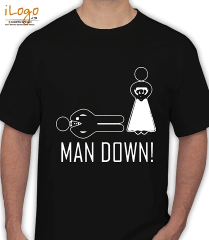 T Shirts man-down T-Shirt