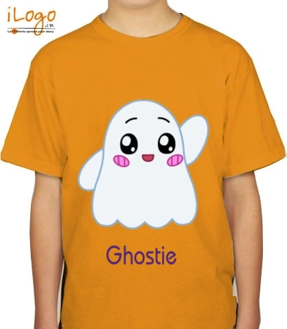 T Shirts Ghostie-Yellow T-Shirt