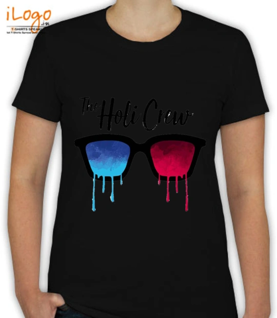 T shirts Ladies-black T-Shirt