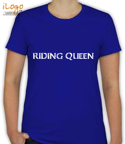 T Shirts Riding-Queen T-Shirt