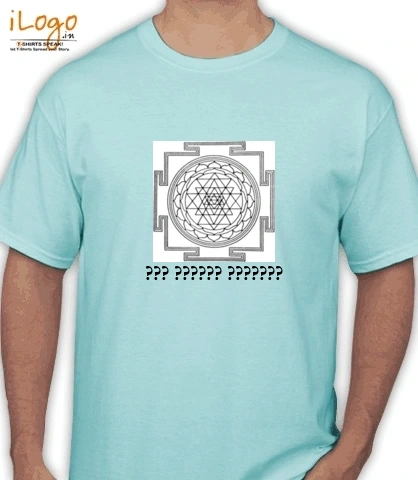 T Shirts blue-yantra T-Shirt