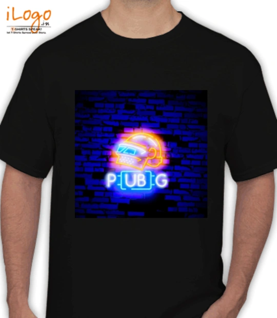 Black products PUBG T-Shirt
