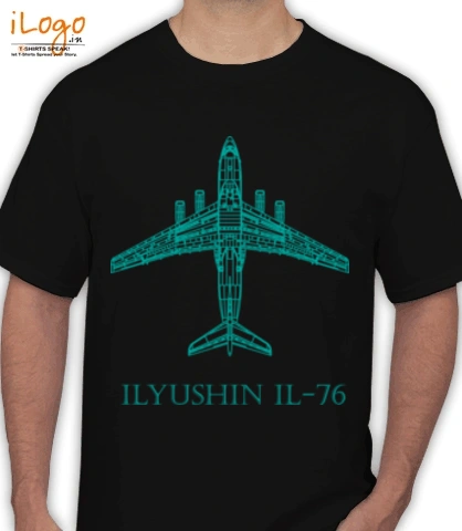 Black products Ilyushin-Il- T-Shirt
