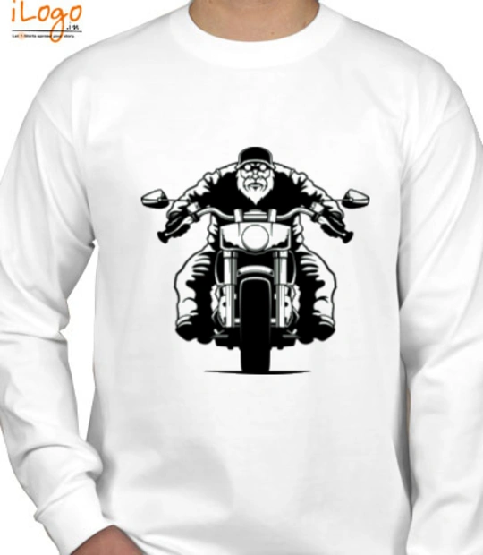  Biker By Choice Biker-Grandfather T-Shirt