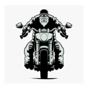 Biker-Grandfather