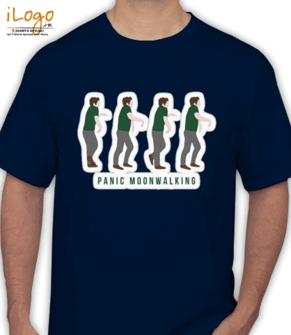 T Shirts Panic-Moonwalk T-Shirt