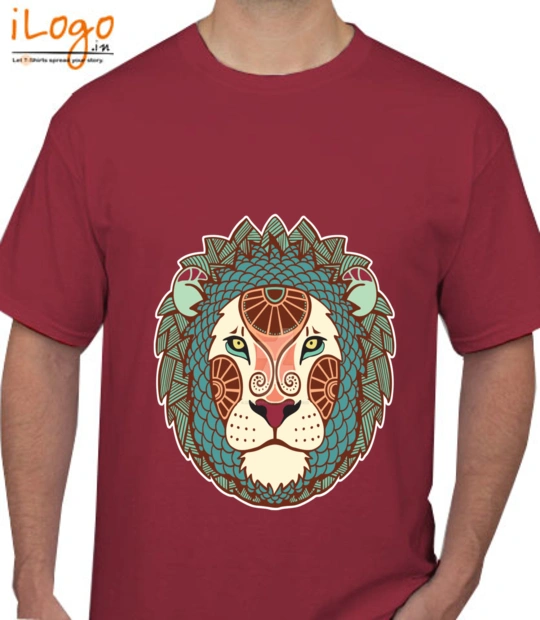 Art mandala-lion T-Shirt