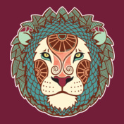 mandala-lion