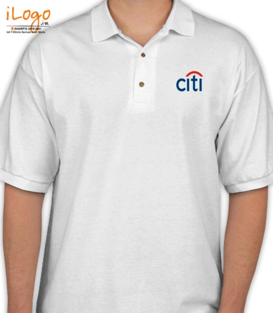 Google white citi-bank T-Shirt