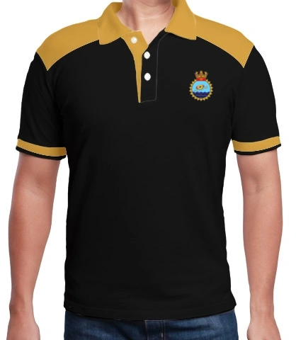 Navy INS-Chakra- T-Shirt