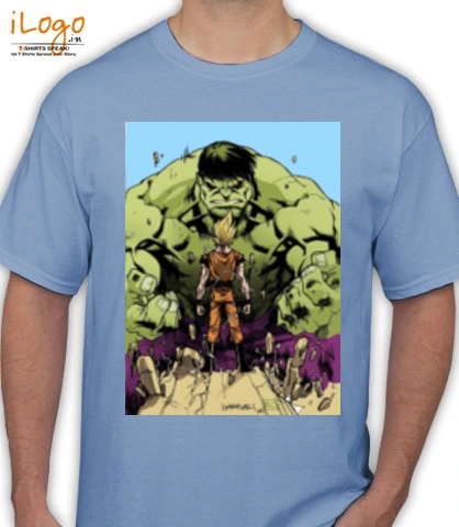 T Shirts hulk-vs-goku T-Shirt