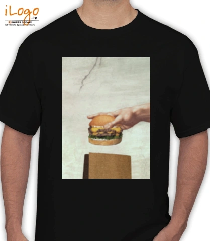 T Shirts BURGERINHAND-V T-Shirt