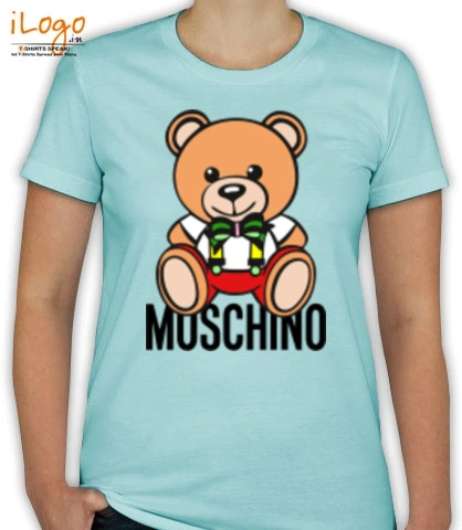 T Shirts Blue-moschino T-Shirt