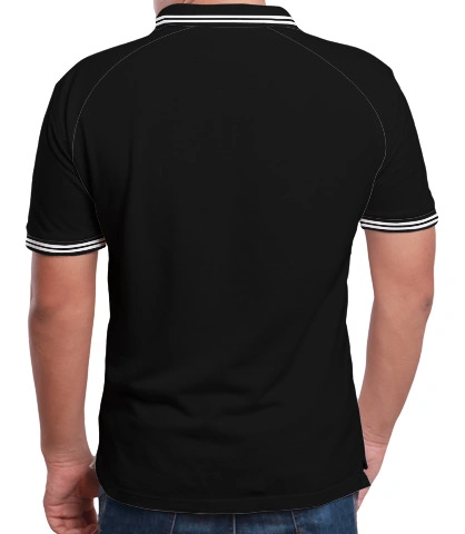 doubletip back of Raglan polo t-shirts in UK