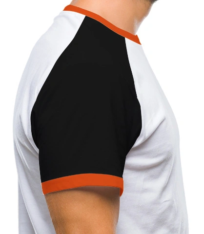 bl-orange right sleeve of black with orange in Australia