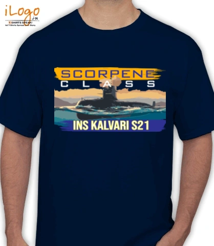 Scorpene Submarine INSKalvariS T-Shirt