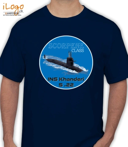 Scorpene Submarine INS-Khanderi-S T-Shirt