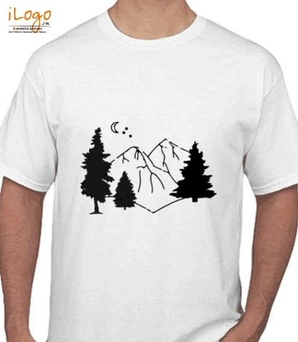 Tshirt Mountains-bnw T-Shirt