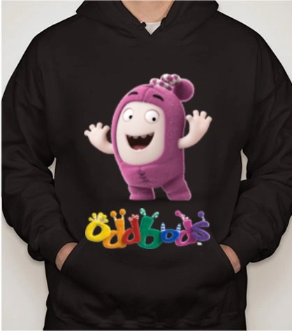 T Shirts Oddbods-Pink T-Shirt
