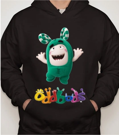 T Shirts Oddbods-Green T-Shirt