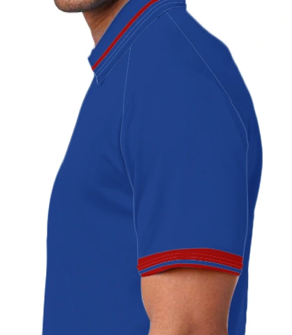 Cotton-blue Left sleeve