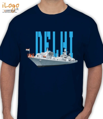 Indian Naval Ships INS-Delhi T-Shirt