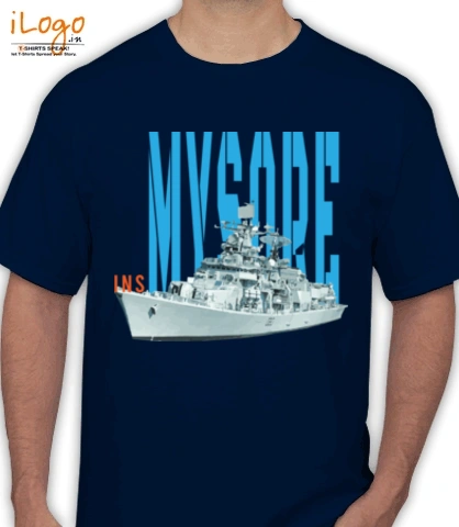 Indian Naval Ships INS-Mysore T-Shirt