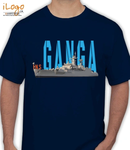 Indian Naval Ships INS-Ganga T-Shirt