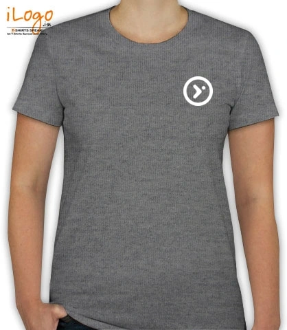 T Shirts Blue-Logo T-Shirt