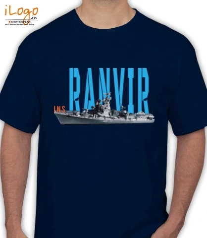 Indian Naval Ships INS-RANVIR T-Shirt