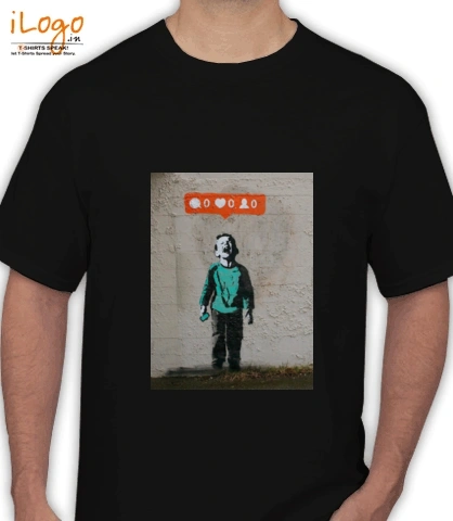 T shirts Banksy-kid T-Shirt