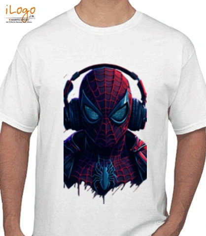 spider-music - Men's T-Shirt