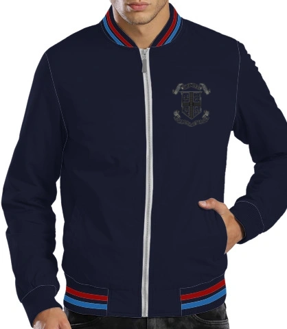 NAVY-BLUE- - bomber