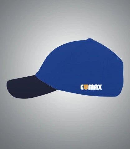 eumax-cap-blue left sleeve of Uday Rao in Canada