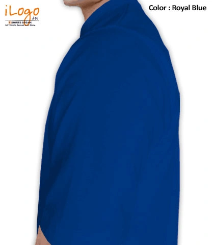 Ganpati-Blue Left sleeve