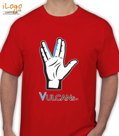 Tshirt Vulcan-Red T-Shirt