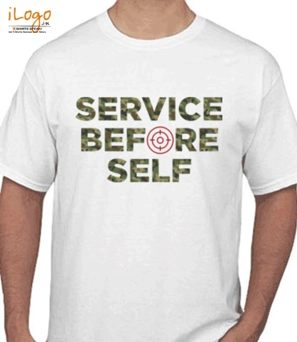 Military SERVIESBEFORESELF T-Shirt