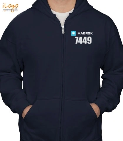 MAERSK- - Zip. Hoody