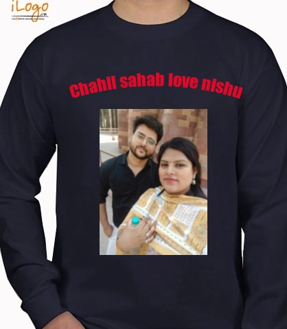 NISHA - Personalized full sleeves T-Shirt