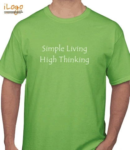 Shirts Simple-living- T-Shirt