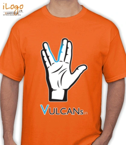 Shirt Vulcans-orenge T-Shirt