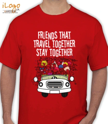 friends-travel - Men's T-Shirt