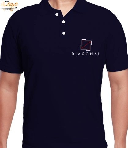 T Shirt Diagonal-Polo T-Shirt