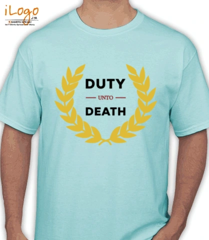 Duty DUTY-UNTO-DEATH-BSF T-Shirt