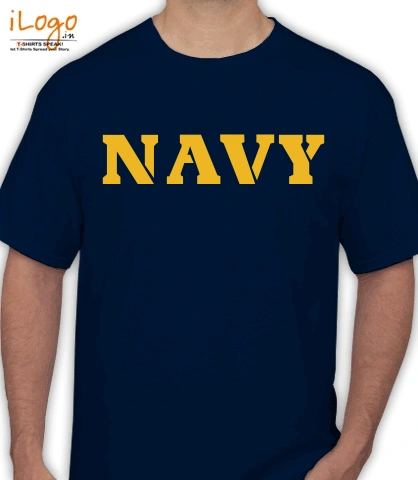 Indian Navy logo NAVY T-Shirt