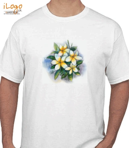 T Shirts flowerwhite T-Shirt