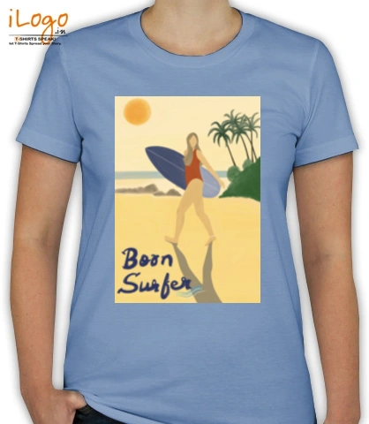 Tee Born-Surfer T-Shirt