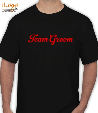 Tshirt team-groom- T-Shirt