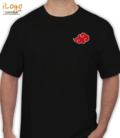 Shirt Akatsuki-black T-Shirt