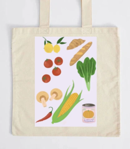 Grocery - Cloth Tote Bag